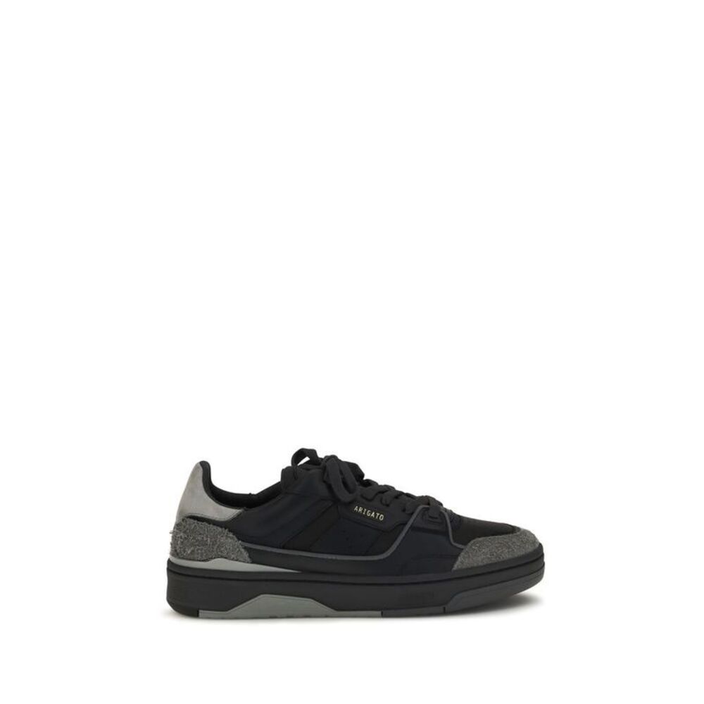 Axel Arigato Black Calf Leather Bos Taurus Low Top Men's Sneakers